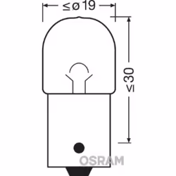 Ampoule OSRAM R5W Truckstar Pro NextGen 24V, 5W, 10 pièce