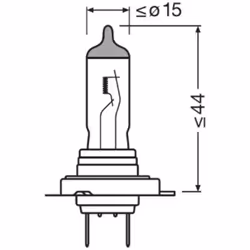 Ampoule halogène OSRAM H7 Night Breaker 200 12V, 55W, 1 pièce