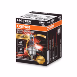 Ampoule halogène OSRAM H4 Night Breaker 200 12V, 60/55W, 1 pièce
