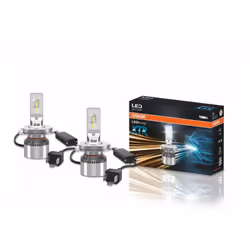 OSRAM LEDriving® XTR, ≜H4 lampes de phare à LED, lumière LED blanc froid, tout-terrain uniquement, 64193DWXTR, boîte pliante  ...