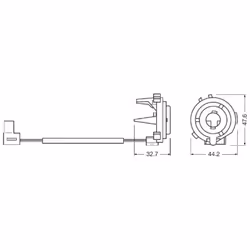 Douille de lampe, projecteur principal OSRAM 64210DA07 - Vue supplémentaire 8