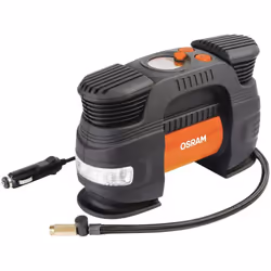enquête Pompe un pneu en 2 minutes Câble de 4 m avec connexion 12 V.Ecran LED pour affichage de la pression en PSI, BAR et kP ...