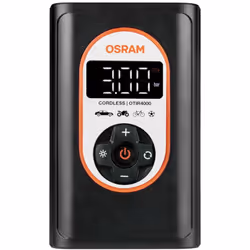 Compresseur Osram TYREinflate 4000 OTIR4000 8.3 bar sacoche ou coffret de rangement, coupure automatique, avec lampe de