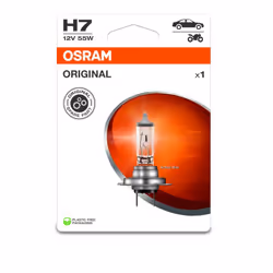 ORIGINAL LINE 12V, H7, lampe de phare halogène, Single Blister OSRAM ORIGINAL LINE H7 : Pièce de rechange originale Les pièce ...