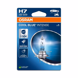 OSRAM Ampoule Cool Blue Intense H7 12V/55W - X1, blanc