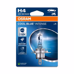 OSRAM Ampoule Cool Blue Intense H4 12V/60/55W - X1, blanc