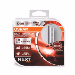 OSRAM XENARC NIGHT BREAKER LASER D2S Next Generation, luminosité supérieure + 200 %, ampoule xénon HID, lampe à décharge, 662 ...