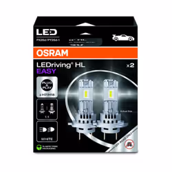 OSRAM LEDriving HL EASY H7/H18 Remplacement LED ultra compact pour les feux de route et de croisement H7/H18 conventionnels ( ...