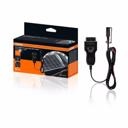 OSRAM BATTERYcharge SOLAR Cable, câble pour le dispositif d'entretien de la batterie solaire, résistant aux UV Connecte le pa ...
