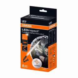 OSRAM LEDInspect FLEXIBLE INSPECTION LIGHT, lampe d'inspection LED rechargeable, 6000K, luminosité jusqu'à 1000lm, sangles él ...