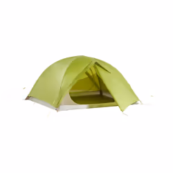 VAUDE Space Seamless 2-3, camping, Cadre rigide, Tente igloo, 3 personne(s), Toile de sol, Citron vert