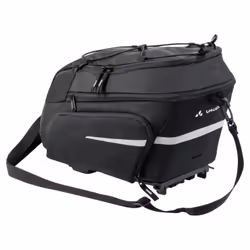 VAUDE Silkroad Plus (MIK), Arrière, Sacoche pour bicyclette, Polyester, Polyuréthane, Noir, 16 L, 330 mm