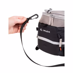 VAUDE Silkroad Plus (MIK) Arrière Sacoche pour bicyclette 16 L Polyester, Polyuréthane Noir