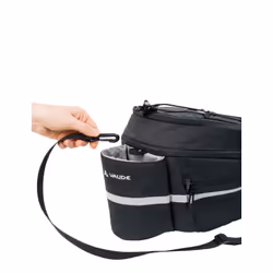 VAUDE Silkroad L Arrière Sacoche pour bicyclette 11 L Polyamide, Polyuréthane Noir
