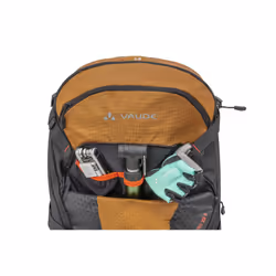 VAUDE Moab Pro 22 II sac à dos Sac à dos de sport Noir, Orange Polyamide, Polyester - Vue supplémentaire 4