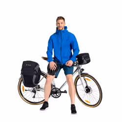 VAUDE OnTour Box M Devant Sacoche pour bicyclette 4 L Polyester, Polyuréthane Noir, Gris