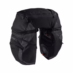 VAUDE Karakorum Pro Arrière Sacoche pour bicyclette 65 L Polyester, Polyuréthane Noir