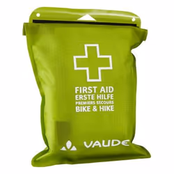 VAUDE First Aid Kit M Waterproof, Kit de secours pour bicyclette, Vert, Polyester, Fermeture à velcro, 1x bande de fixation W ...