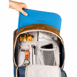 VAUDE Cycle 20 II sac à dos Sac à dos de cyclisme Bleu, Marron Tissu, Polyamide, Polyester, Polyuréthane - Vue supplémentaire 5