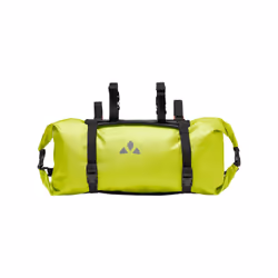 VAUDE Trailfront II, Cadre, Sacoche pour bicyclette, Polyamide, Polyester, Polyéthylène, Noir, Vert, 12,5 L, 500 mm