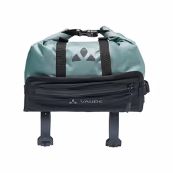 VAUDE Trailguide II, Cadre, Sacoche pour bicyclette, Polyamide, Polyester, Polyéthylène, Noir, Bleu, 3 L, 280 mm