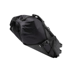 VAUDE Trailsaddle II Selle Sacoche pour bicyclette 10 L Nylon, Polyamide, Polyester, Polyéthylène Noir, Gris