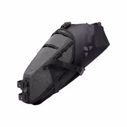 VAUDE Trailsaddle II Selle Sacoche pour bicyclette 10 L Nylon, Polyamide, Polyester, Polyéthylène Noir, Gris
