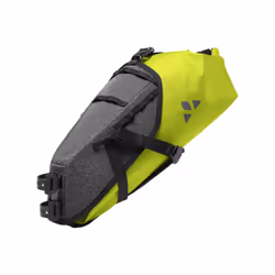 VAUDE Trailsaddle II, Selle, Sacoche pour bicyclette, Nylon, Polyamide, Polyester, Polyéthylène, Noir, Vert, 10 L, 450 mm