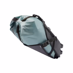 VAUDE Trailsaddle II, Selle, Sacoche pour bicyclette, Nylon, Polyamide, Polyester, Polyéthylène, Noir, Bleu, 10 L, 450 mm