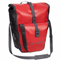 VAUDE Aqua Back Plus Single, Arrière, Sacoche pour bicyclette, Polyamide, Polyester, Bâche, Rouge, 25,5 L, 12 kg