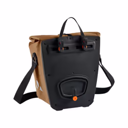 VAUDE ReCycle Back Single Arrière Sacoche pour bicyclette 30 L Tissu, Polyamide, Polyester, Polyuréthane Marron