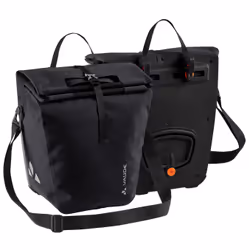 VAUDE ReCycle Back, Arrière, Sacoche pour bicyclette, Polyamide, Polyester, Polyuréthane, Noir, 46 L, 12 kg