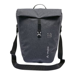 VAUDE ReCycle Pro Single Arrière Sacoche pour bicyclette 22 L Tissu, Polyamide, Polyester, Polyuréthane Noir, Gris
