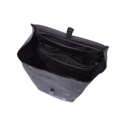 VAUDE ReCycle Pro Single Arrière Sacoche pour bicyclette 22 L Tissu, Polyamide, Polyester, Polyuréthane Noir, Gris