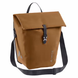 VAUDE ReCycle Pro Single, Arrière, Sacoche pour bicyclette, Tissu, Polyamide, Polyester, Polyuréthane, Marron, 22 L, 12 kg