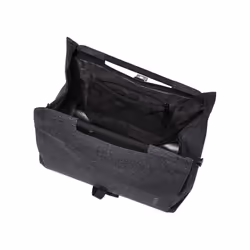 VAUDE ReCycle Shopper Arrière Sacoche pour bicyclette 10 L Tissu, Polyamide, Polyester Noir