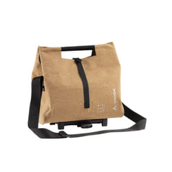 VAUDE ReCycle Shopper Arrière Sacoche pour bicyclette 10 L Tissu, Polyamide, Polyester, Polyuréthane Marron