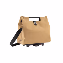VAUDE ReCycle Shopper Arrière Sacoche pour bicyclette 10 L Tissu, Polyamide, Polyester, Polyuréthane Marron