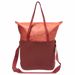 VAUDE CityShop, Arrière, Sacoche pour bicyclette, Tissu, Polyamide, Polyester, Polyuréthane, Rouge, Rose, 24 L, 8 kg