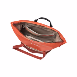VAUDE CityShop Arrière Sacoche pour bicyclette 24 L Tissu, Polyamide, Polyester, Polyuréthane Rouge, Rose