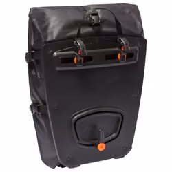 VAUDE Trailcargo Arrière Sacoche pour bicyclette 21 L Nylon, Polyamide, Polyester, Polyuréthane Noir