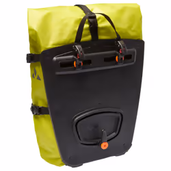 VAUDE Trailcargo Arrière Sacoche pour bicyclette 21 L Nylon, Polyamide, Polyester, Polyuréthane Noir, Vert