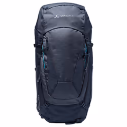 VAUDE Womens Asymmetric 38+8, Sans encadrement, Haut, Randonnée, Trekking, Bleu, Unisexe, Polyester