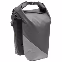 VAUDE Road Master Urban (Double) Arrière Sacoche pour bicyclette 38 L Polyamide, Polyester, Polyéthylène Gris