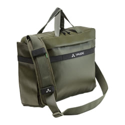 VAUDE Mineo Commuter Briefcase 17 Arrière Sacoche pour bicyclette 17 L Polyester, Polyuréthane thermoplastique (TPU) Kaki
