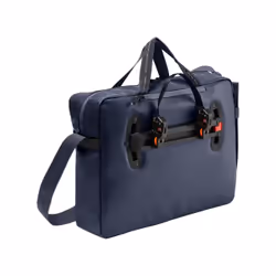 VAUDE Mineo Commuter Briefcase 17 Arrière Sacoche pour bicyclette 17 L Polyester, Polyuréthane thermoplastique (TPU) Marine