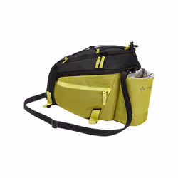 VAUDE Silkroad L Luminum, Arrière, Sacoche pour bicyclette, Polyester, Polyuréthane, Noir, Vert, 11 L, 420 mm