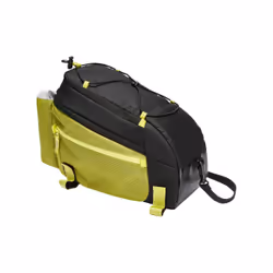 VAUDE Silkroad L Luminum Arrière Sacoche pour bicyclette 11 L Polyester, Polyuréthane Noir, Vert