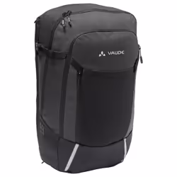 VAUDE Cycle 28 II Luminum, Arrière, Sacoche pour bicyclette, Polyester, Polyuréthane, Noir, 28 L, 8 kg