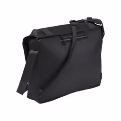 VAUDE Mineo Messenger 22 Polyuréthane thermoplastique (TPU), Polyester Noir Unisexe Sac postier